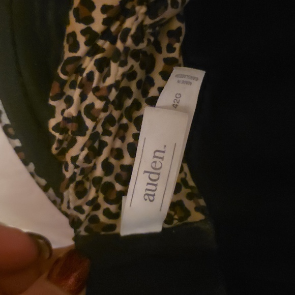 Auden Leopard Print Bra 42G - Picture 3 of 4
